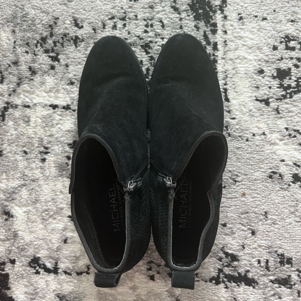 Michael Shannon Black Booties